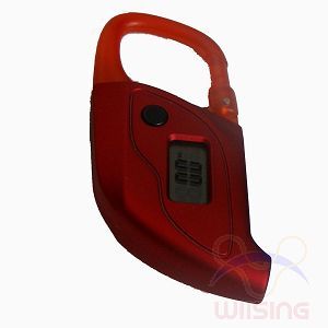 Mini Carabiner Compass Digital LCD Tire Gauge CC-18A